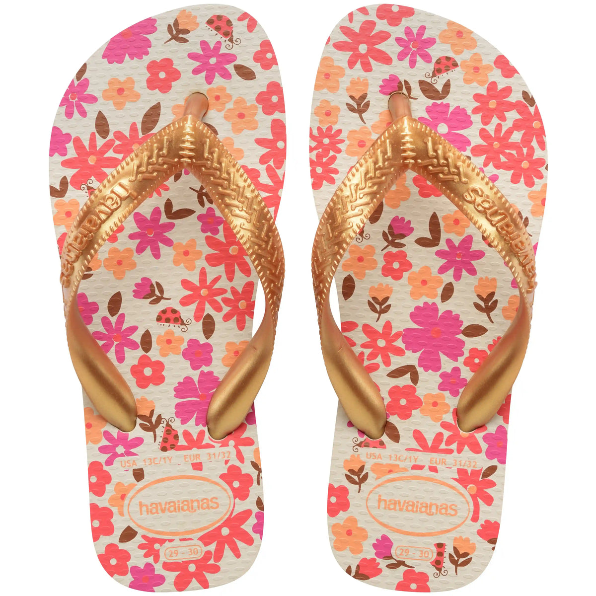 Kids' Flores Top Flip Flops Main image