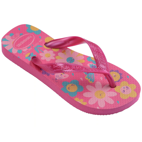 Kids' Flores Top Flip Flops