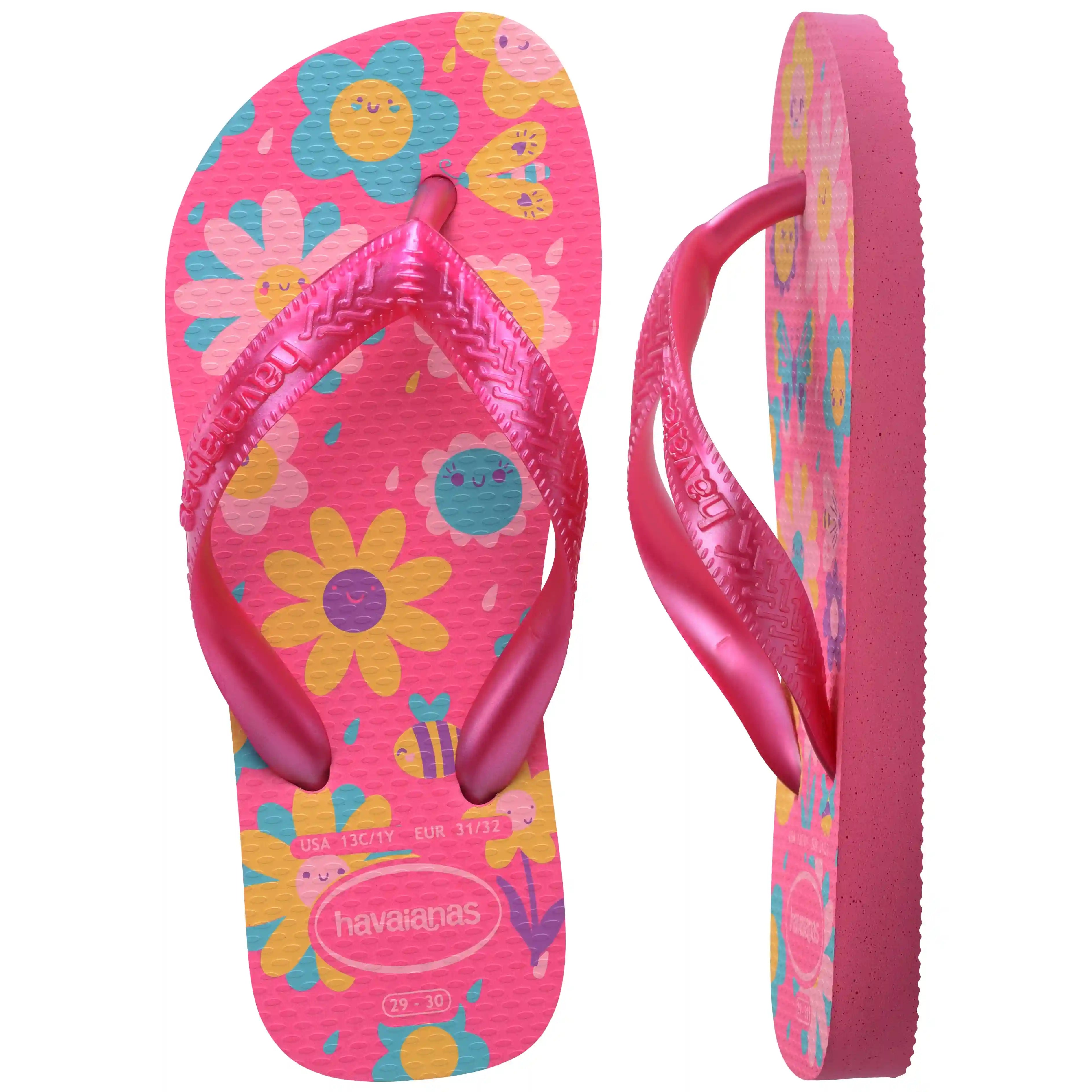 Kids' Flores Top Flip Flops Secondary image