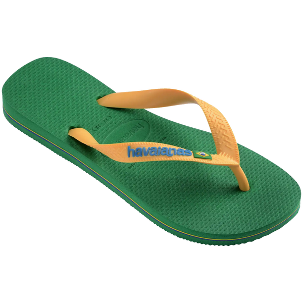 Women's Brazil Logo Flip Flops