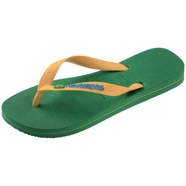 Women's Brazil Logo Flip Flops