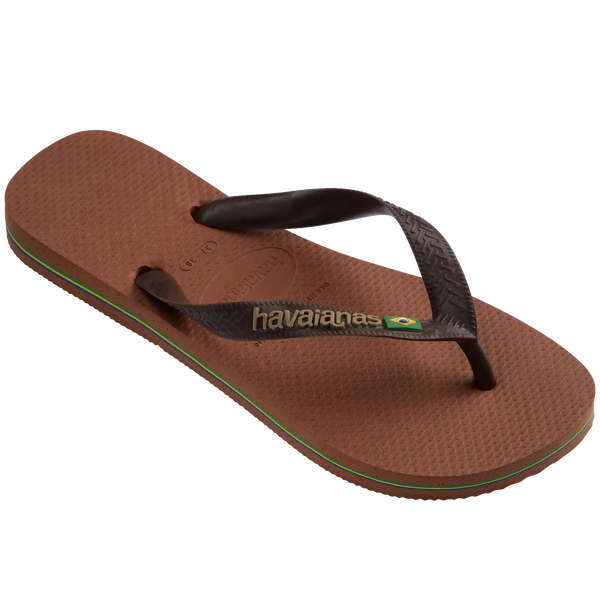 Women's Brazil Logo Flip Flops