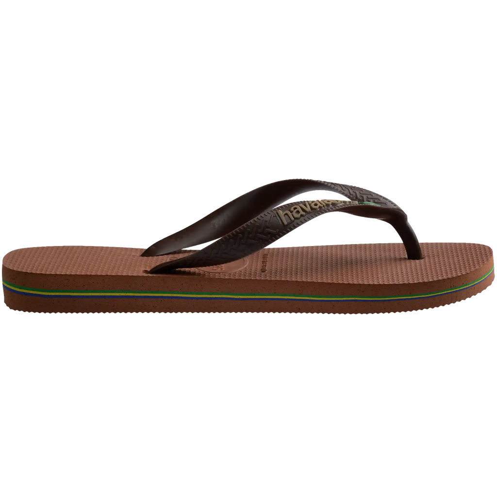 Women's Brazil Logo Flip Flops