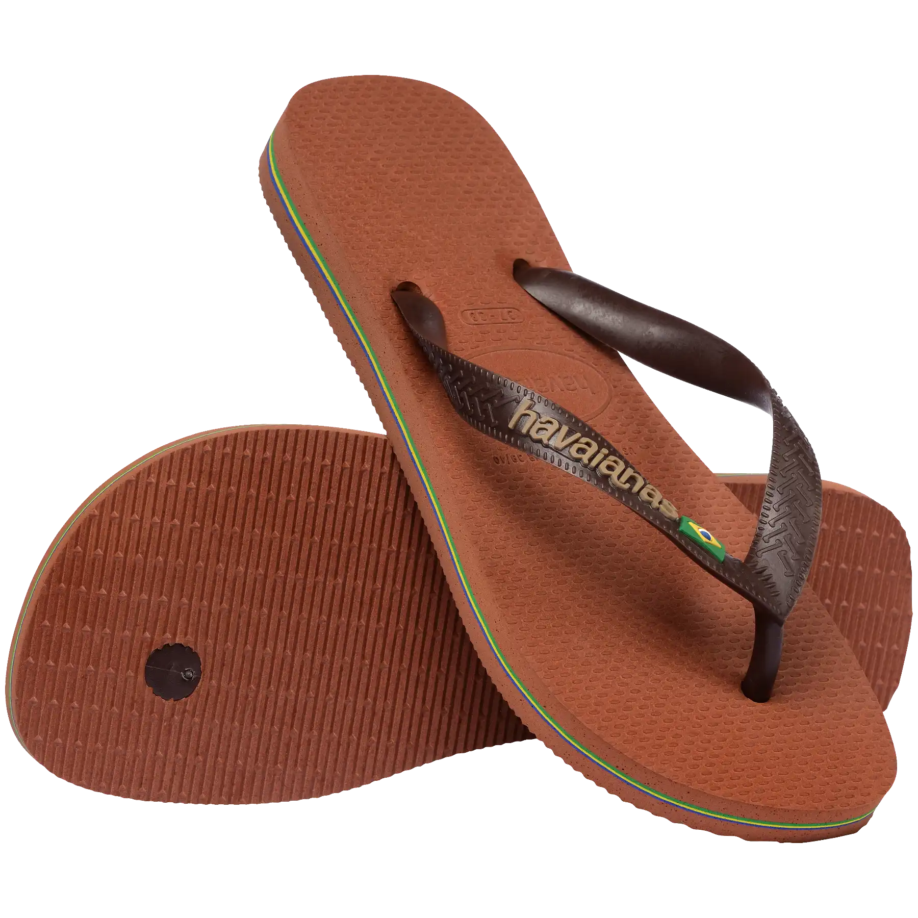 Women's Brazil Logo Flip Flops Secondary image