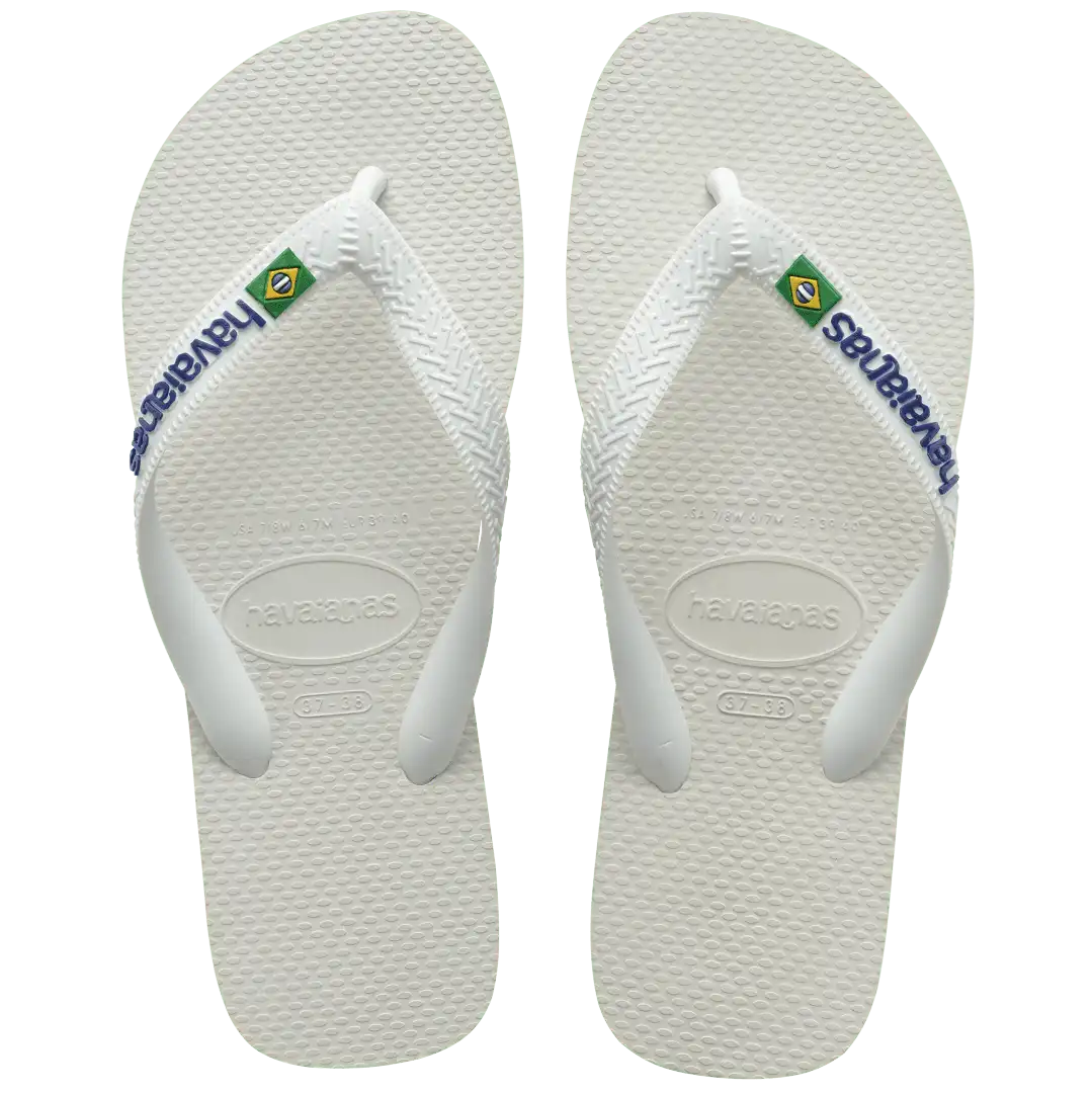 Men's Brazil Logo Flip Flops Main image