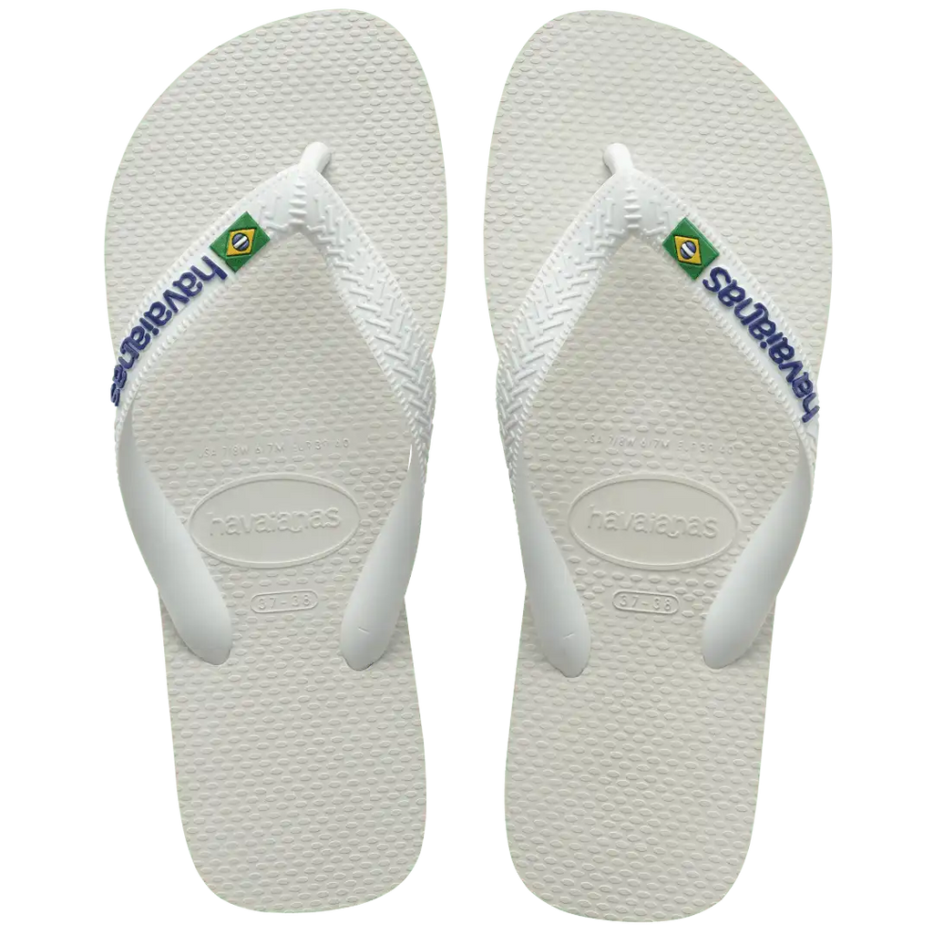 Kids' Brazil Logo Flip Flops