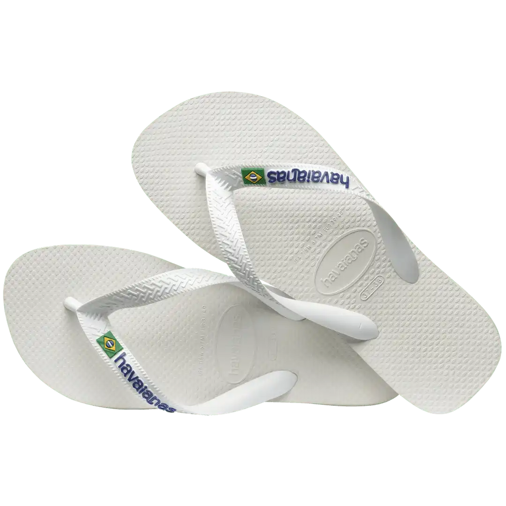 Kids' Brazil Logo Flip Flops