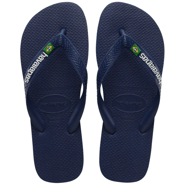 Women's Brazil Logo Flip Flops