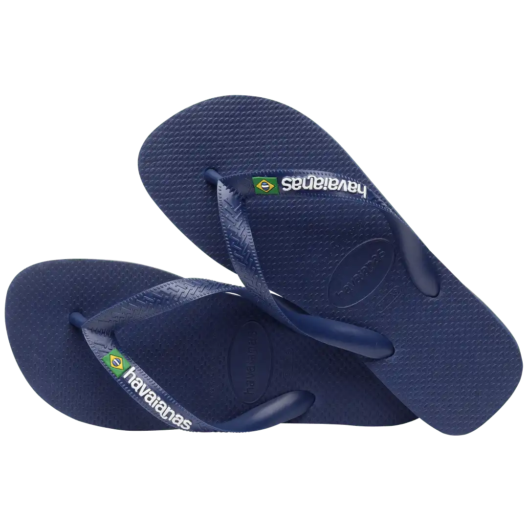 Women's Brazil Logo Flip Flops