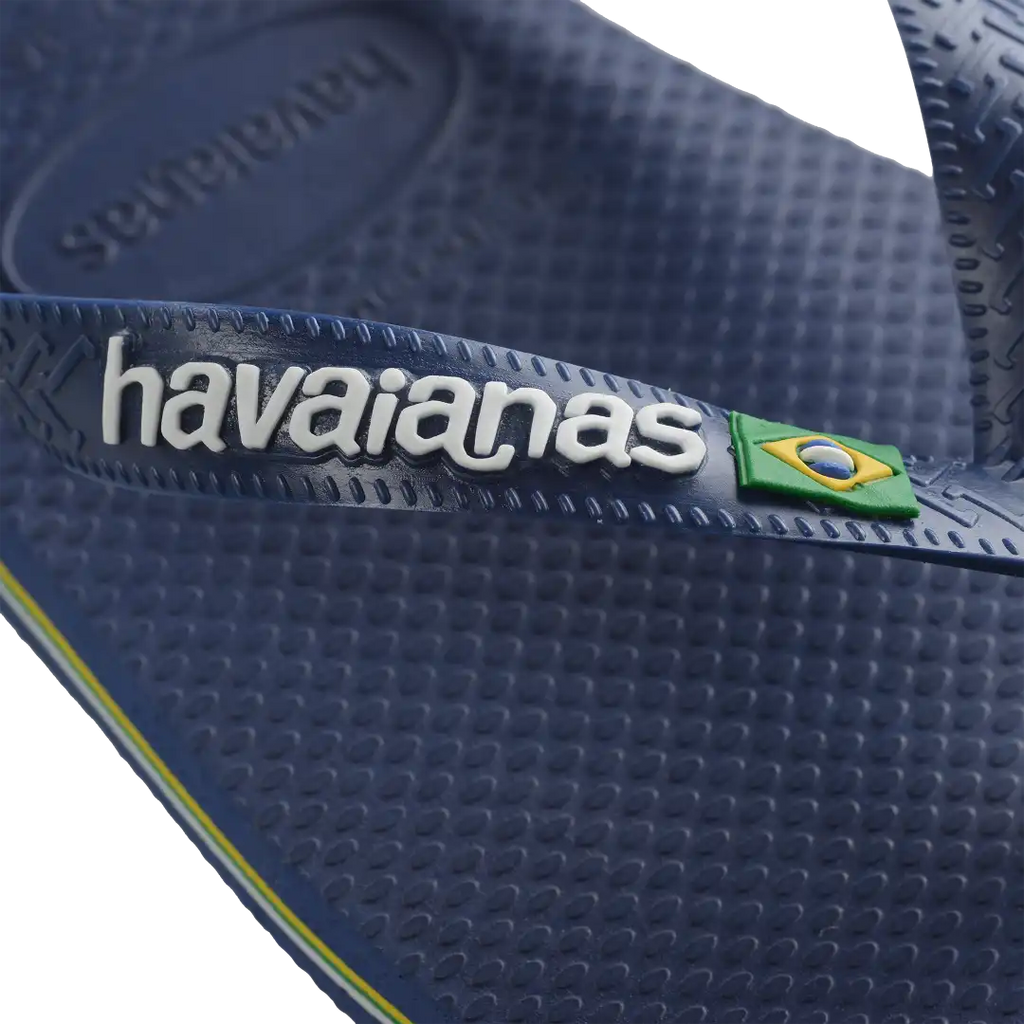 Kids' Brazil Logo Flip Flops