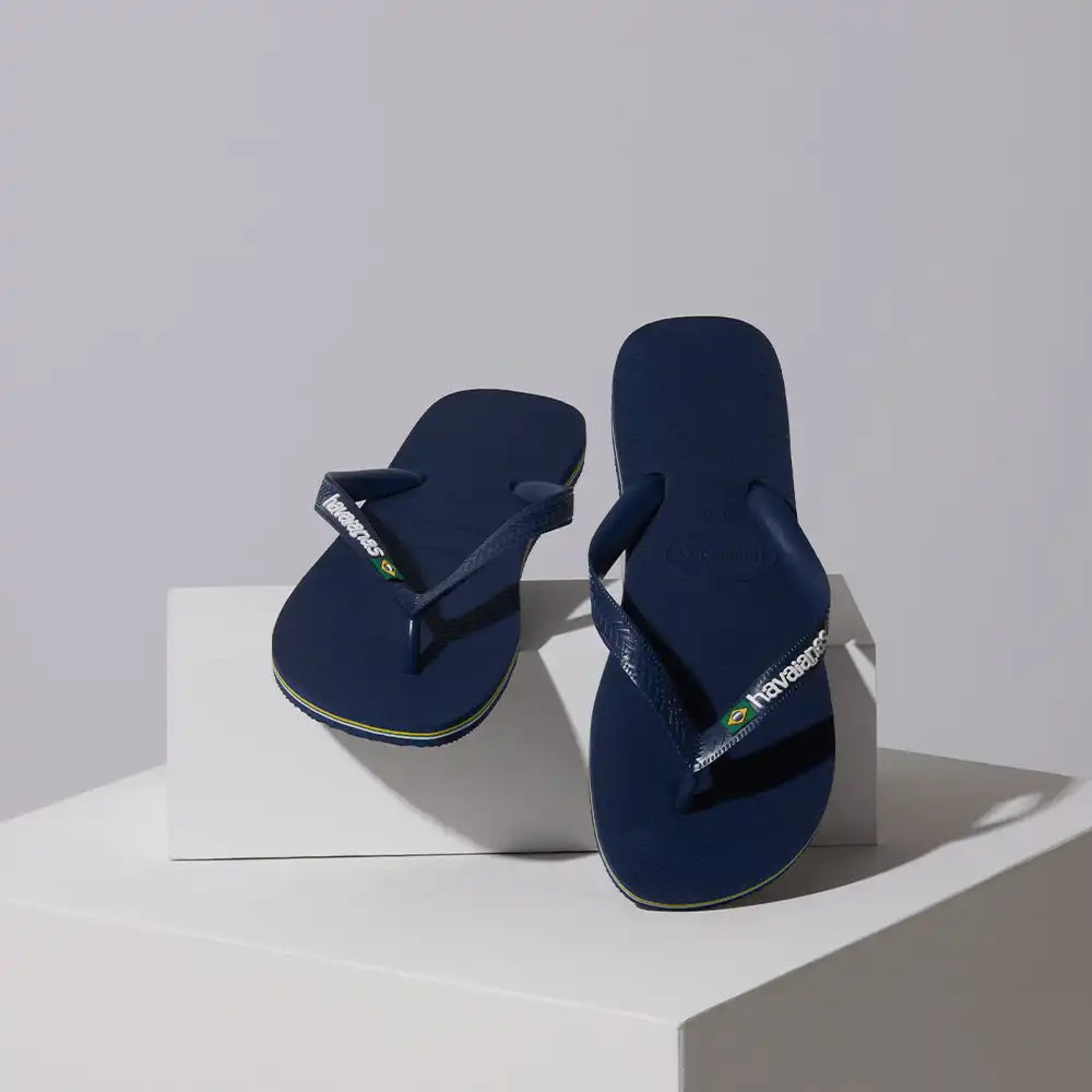 Women's Brazil Logo Flip Flops