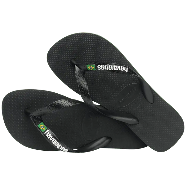 Women's Brazil Logo Flip Flops