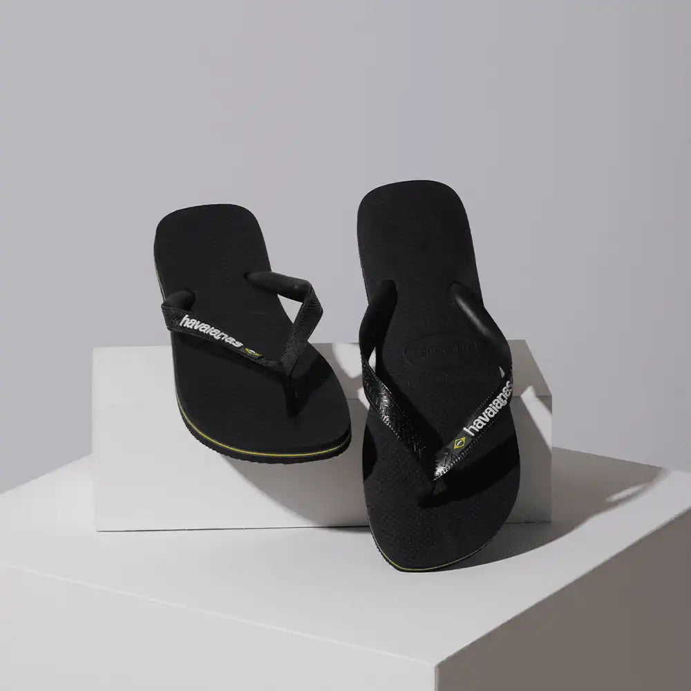 Women's Brazil Logo Flip Flops