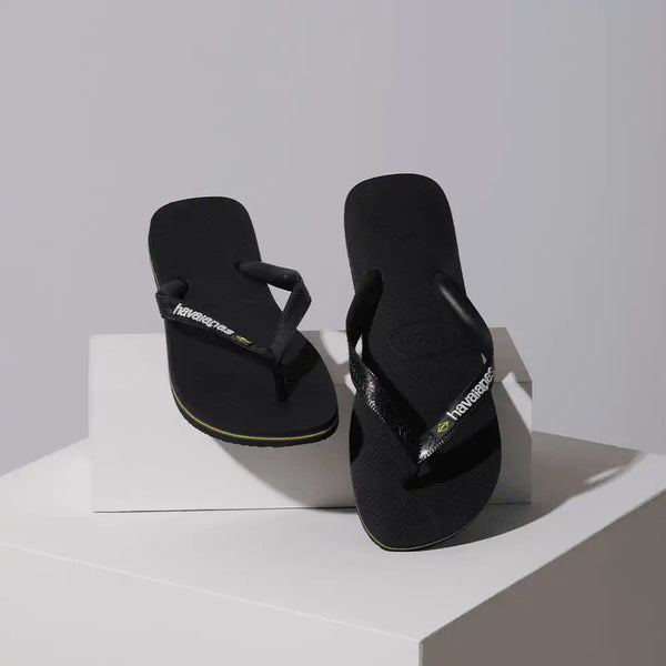 Women's Brazil Logo Flip Flops