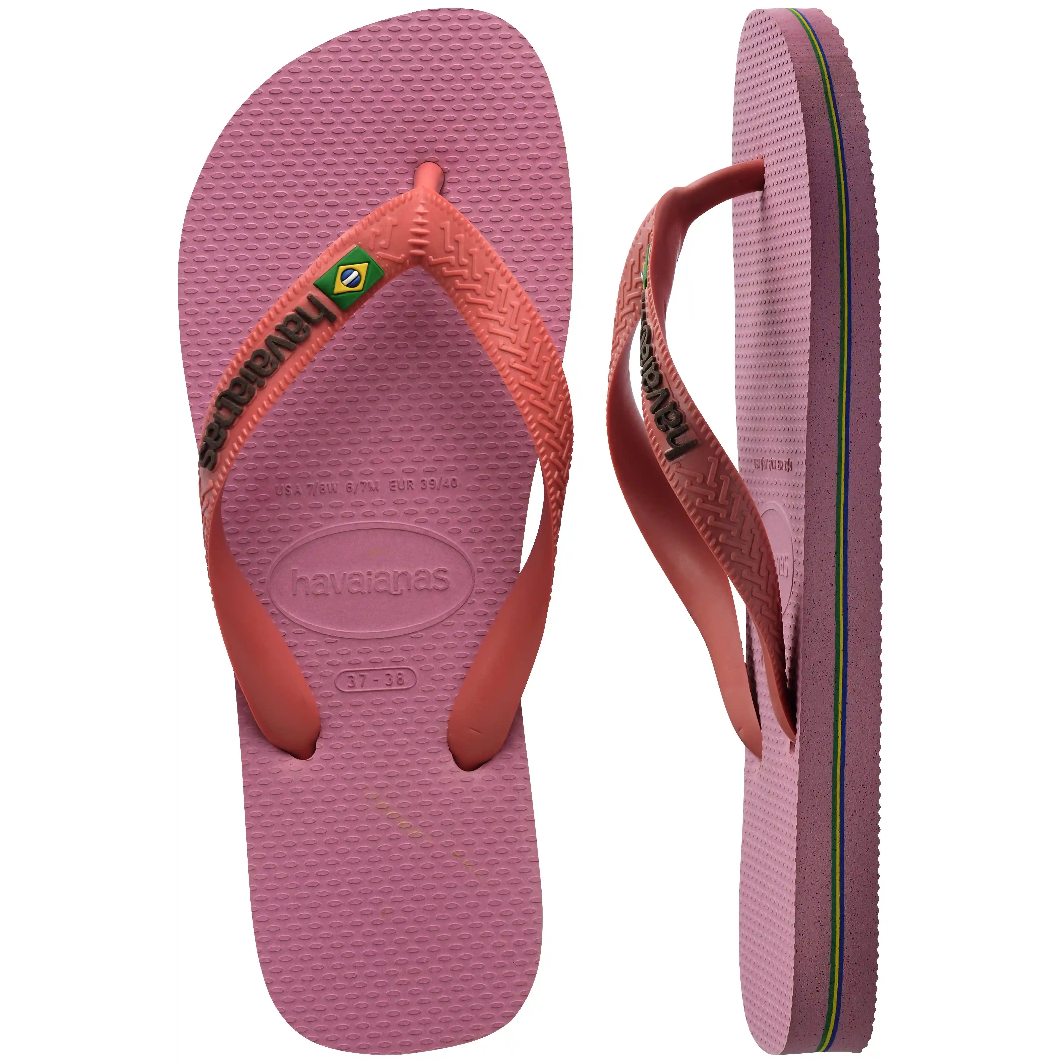 Women's Brazil Logo Flip Flops Secondary image