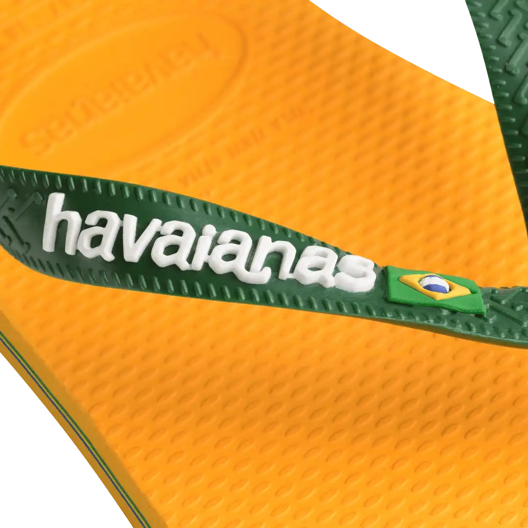 Women's Brazil Logo Flip Flops Secondary image