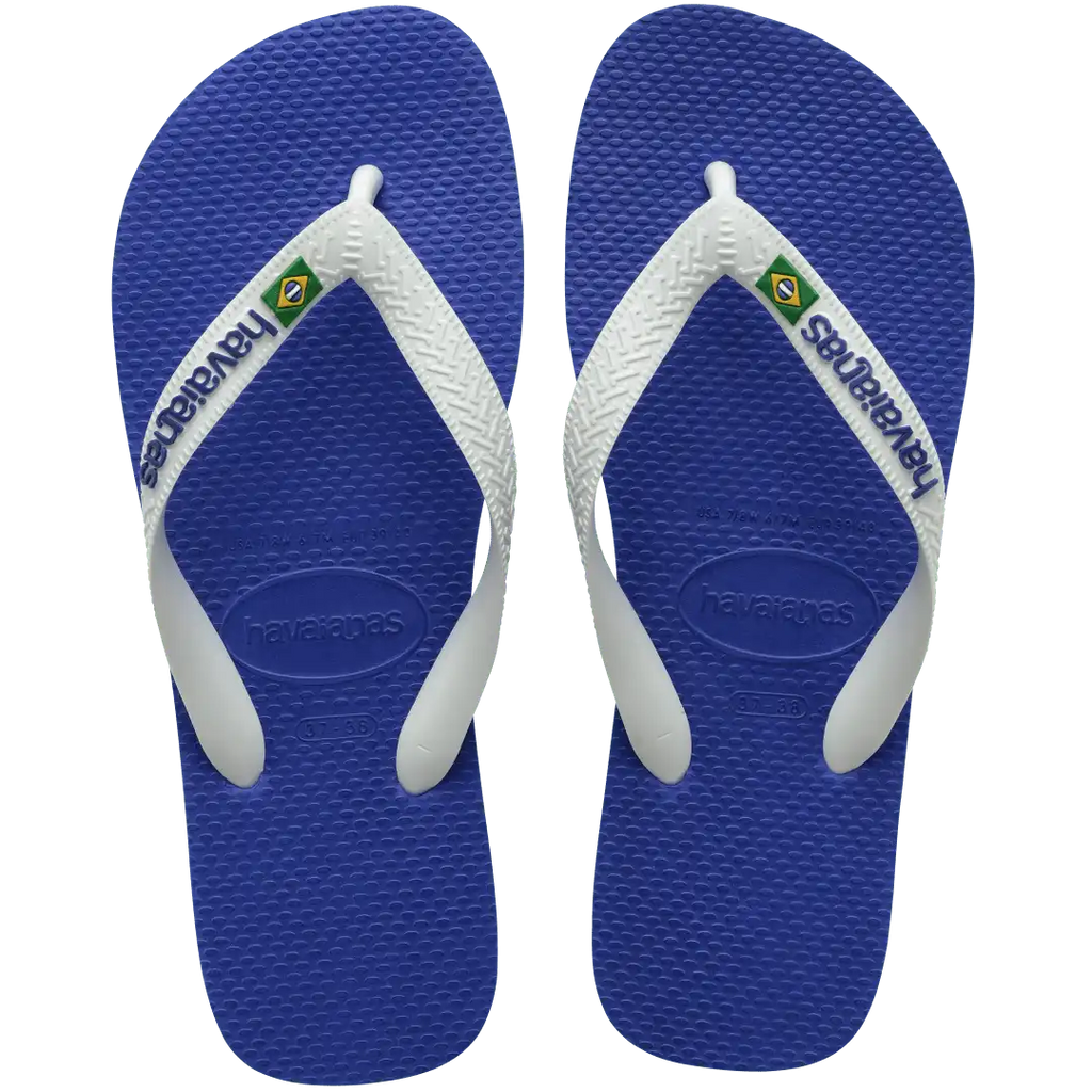Women's Brazil Logo Flip Flops