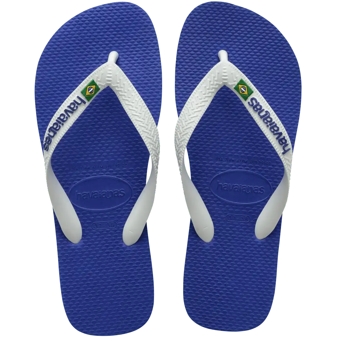 Women's Brazil Logo Flip Flops Main image