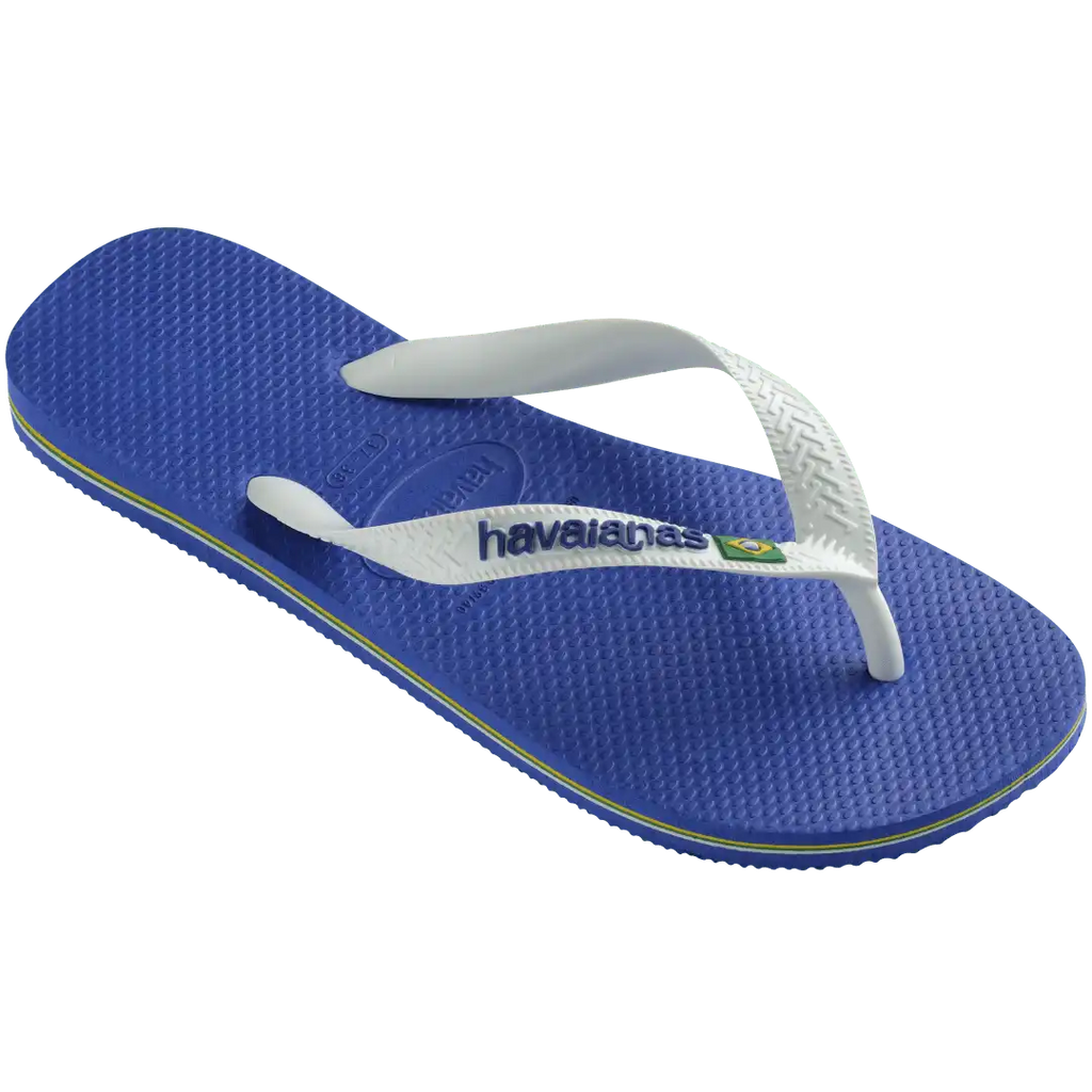 Kids' Brazil Logo Flip Flops