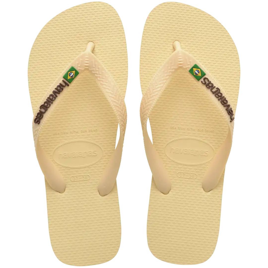 Women's Brazil Logo Flip Flops Main image