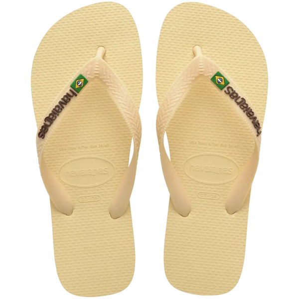 Women's Brazil Logo Flip Flops