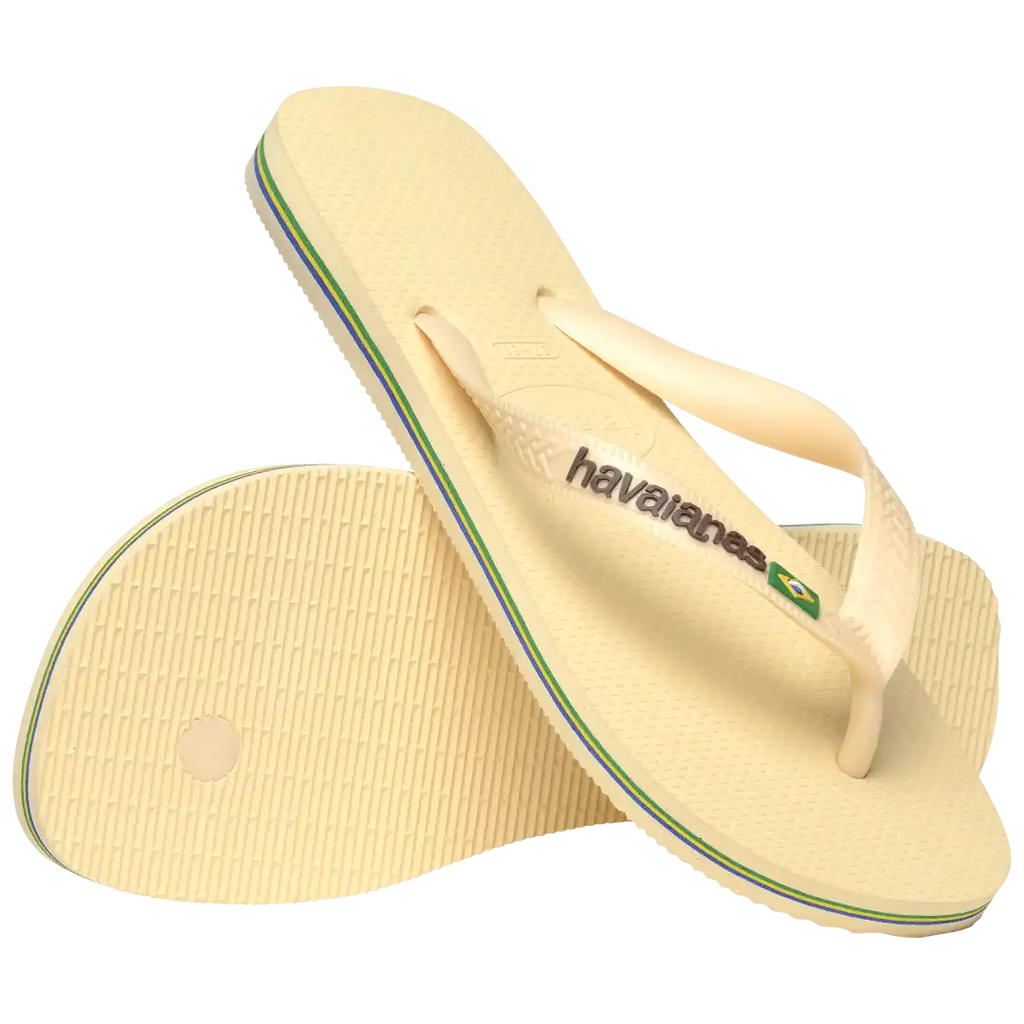 Women's Brazil Logo Flip Flops