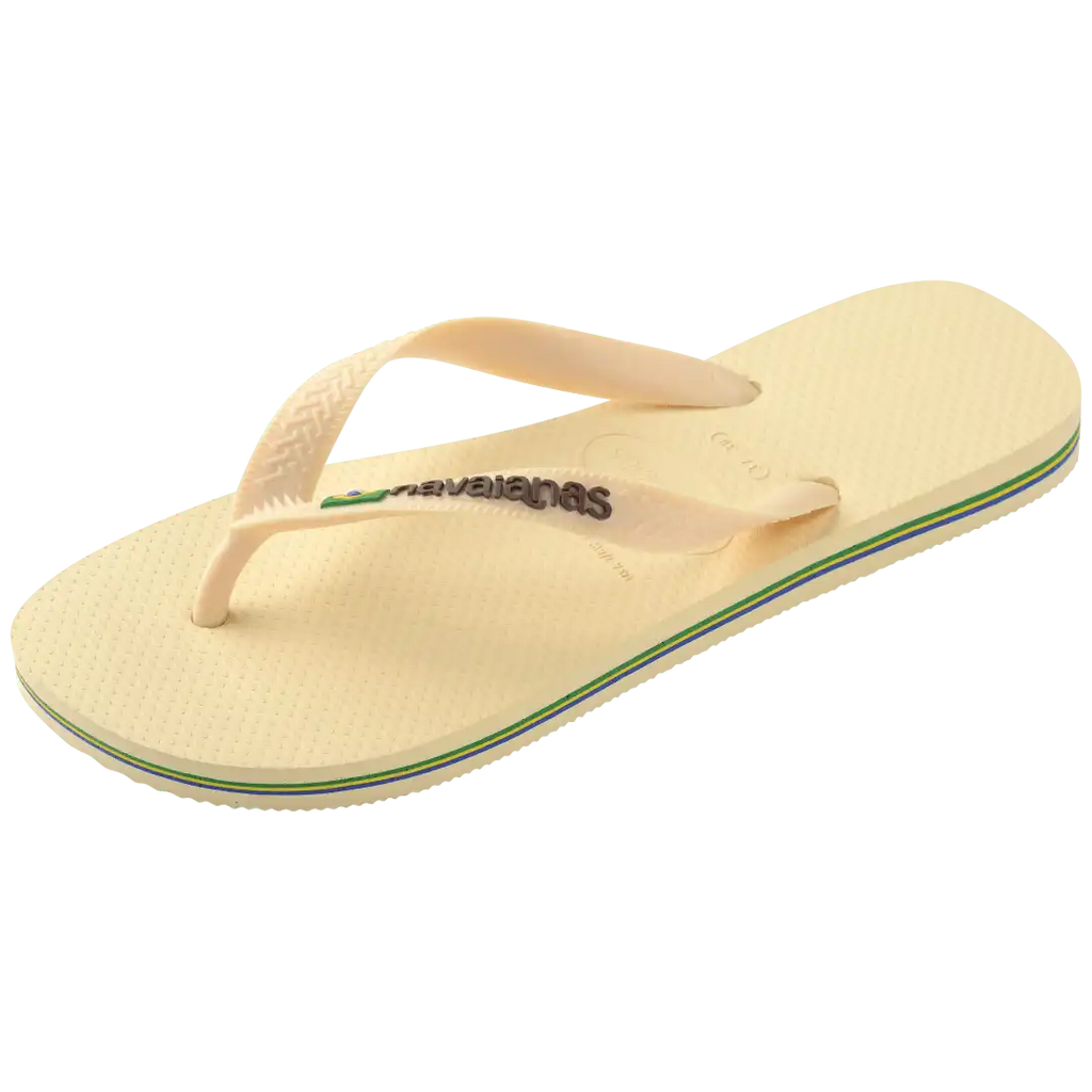Women's Brazil Logo Flip Flops