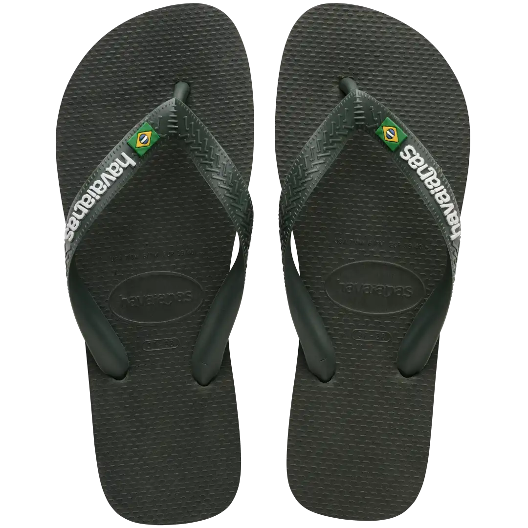 Men's Brazil Logo Flip Flops Main image
