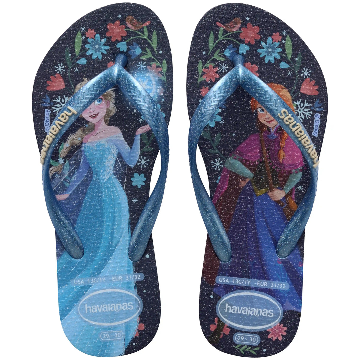 Kid's Slim Princess Flip Flops Main image