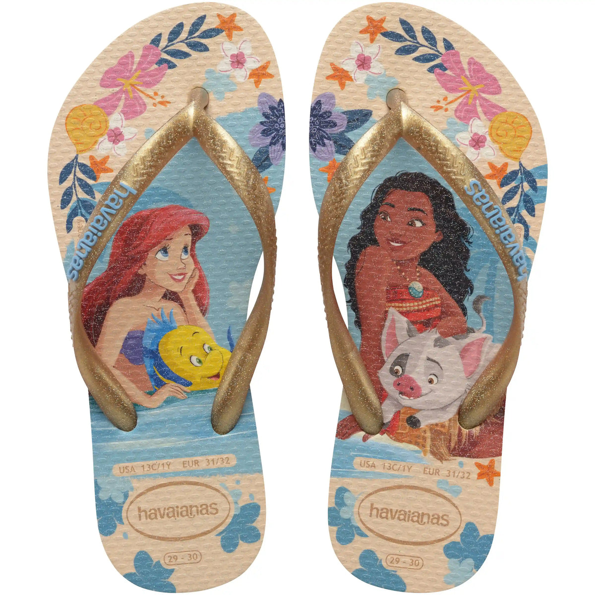 Kid's Slim Princess Flip Flops Main image