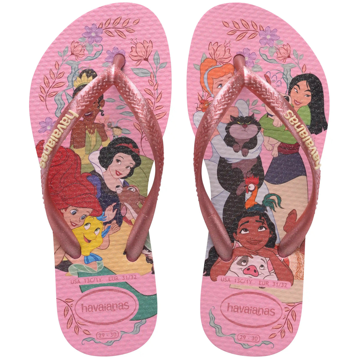 Kid's Slim Princess Flip Flops Main image