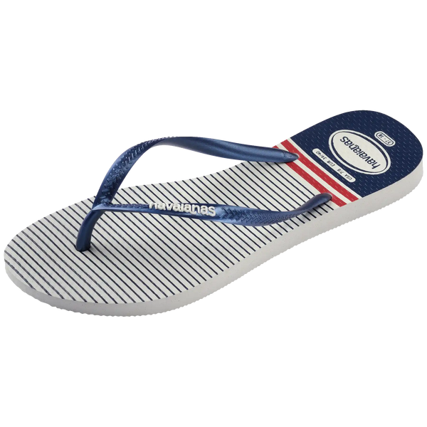 Women's Nautical Slim Flip Flops