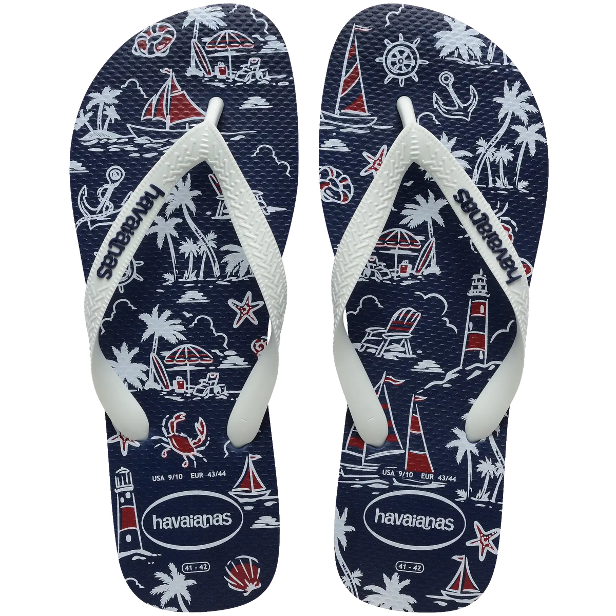 Men's Top Nautical Flip Flops Main image