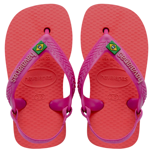 Baby Brazil Logo Flip Flop Sandals