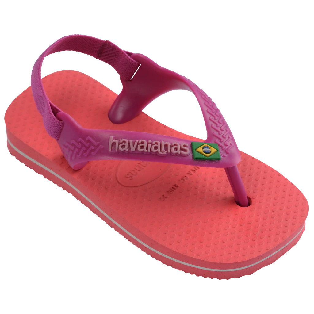Baby Brazil Logo Flip Flop Sandals