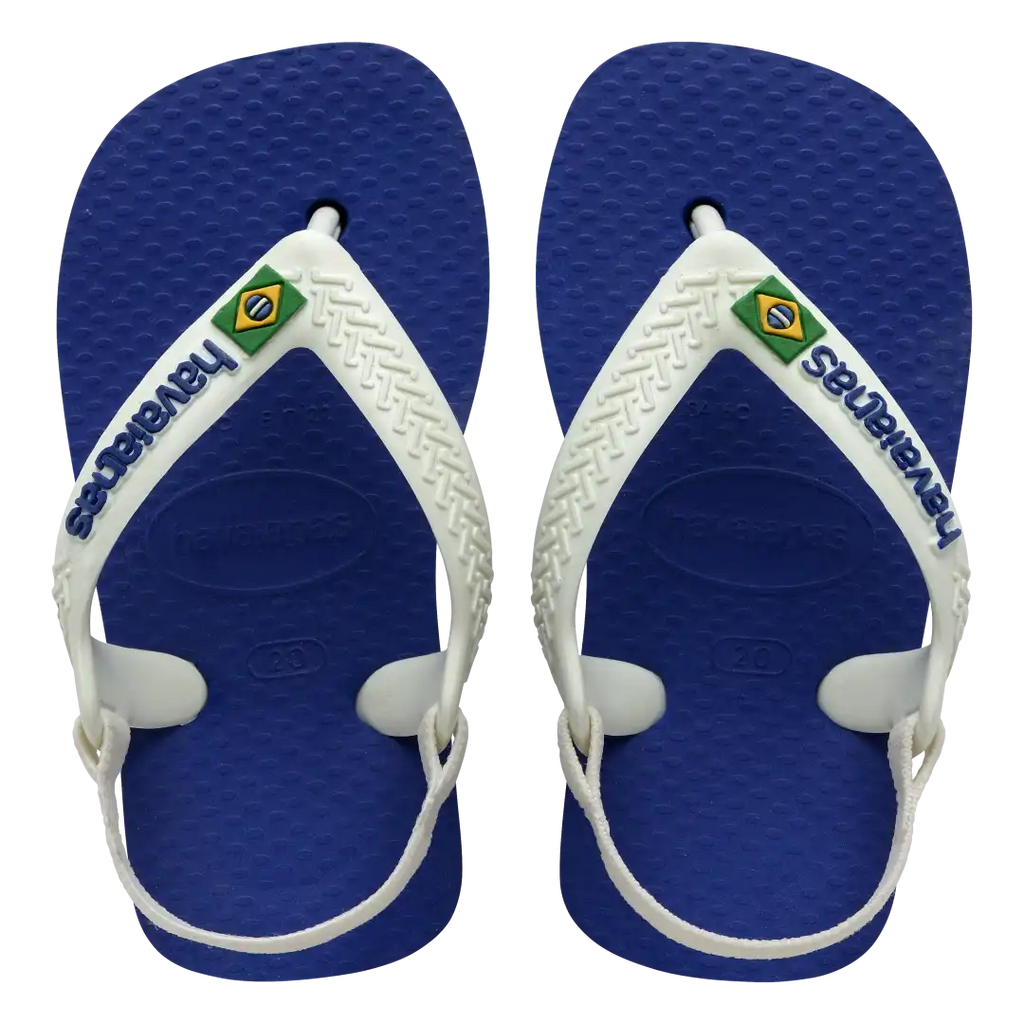 Baby Brazil Logo Flip Flop Sandals