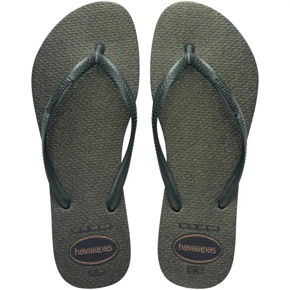 Women's Slim Gloss Flip Flops Main image