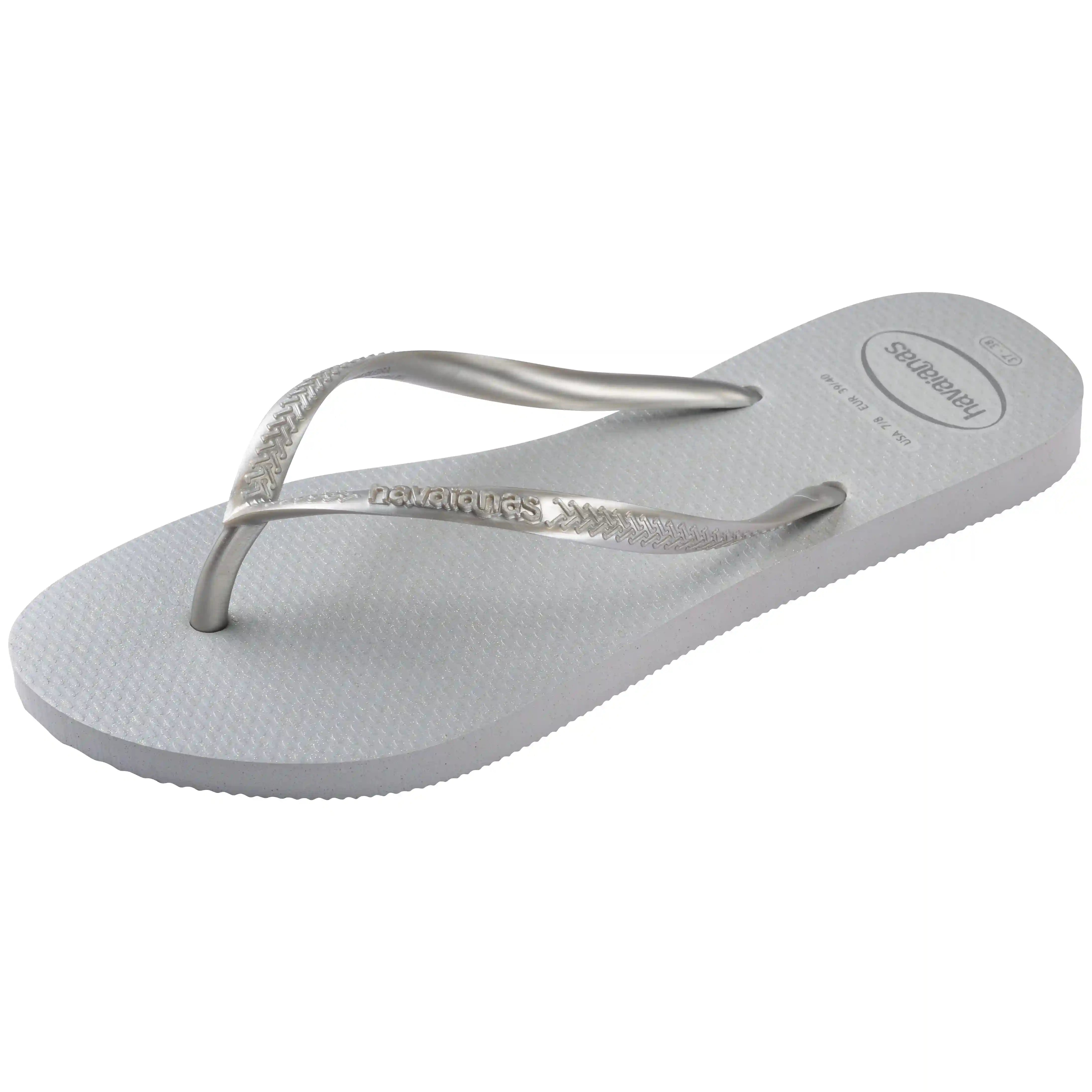 Women's Slim Gloss Flip Flops Secondary image