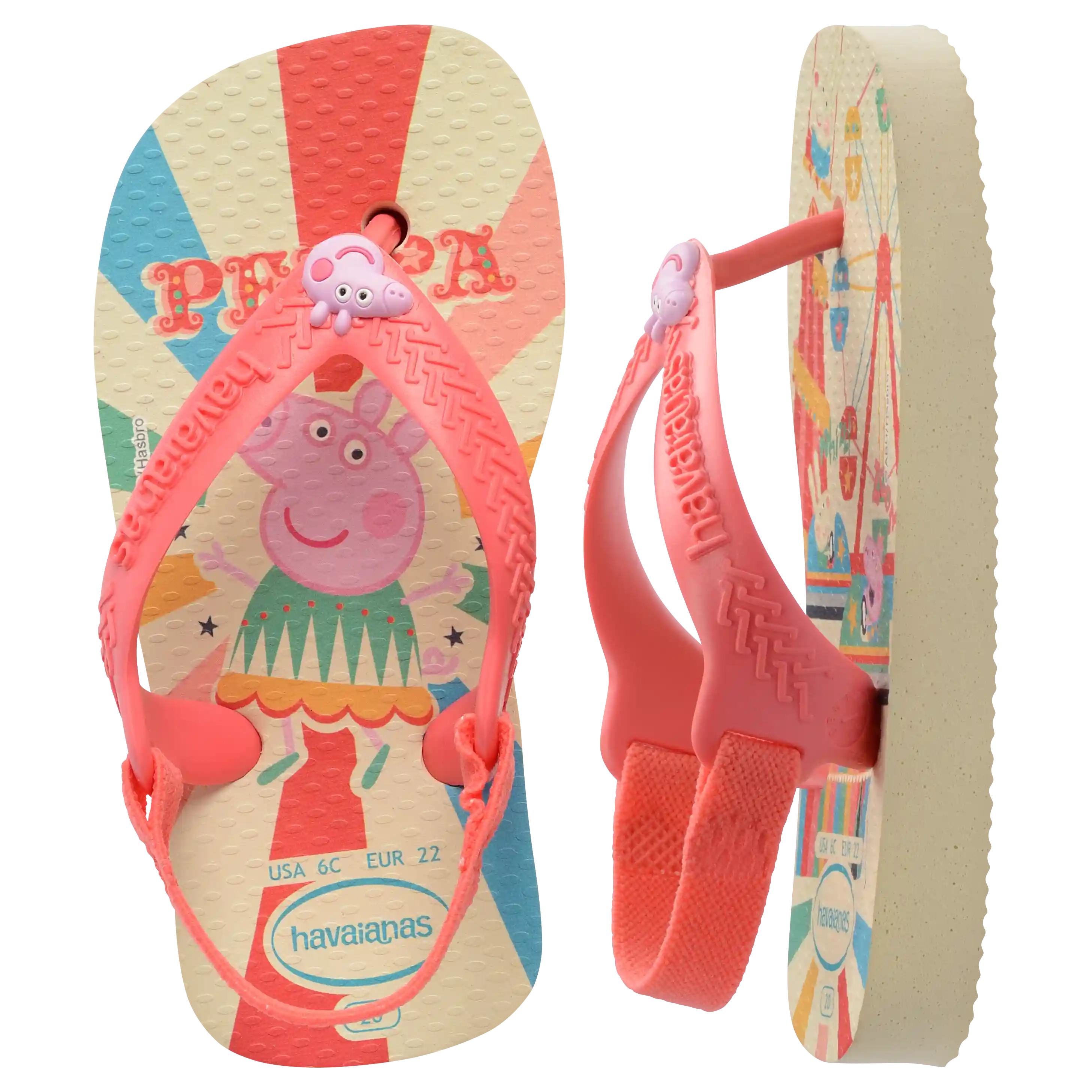 Baby Peppa Pig Flip Flop Sandals Secondary image