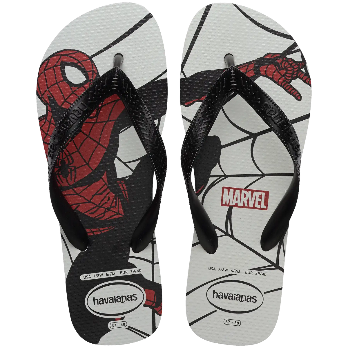 Kids' Marvel Logomania Top Flip Flop Main image
