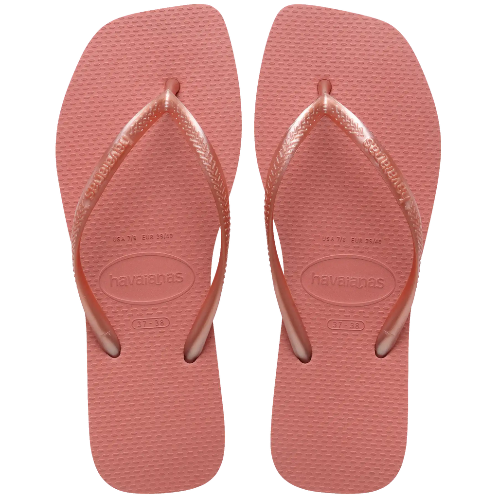 Women's Slim Square Flip Flops