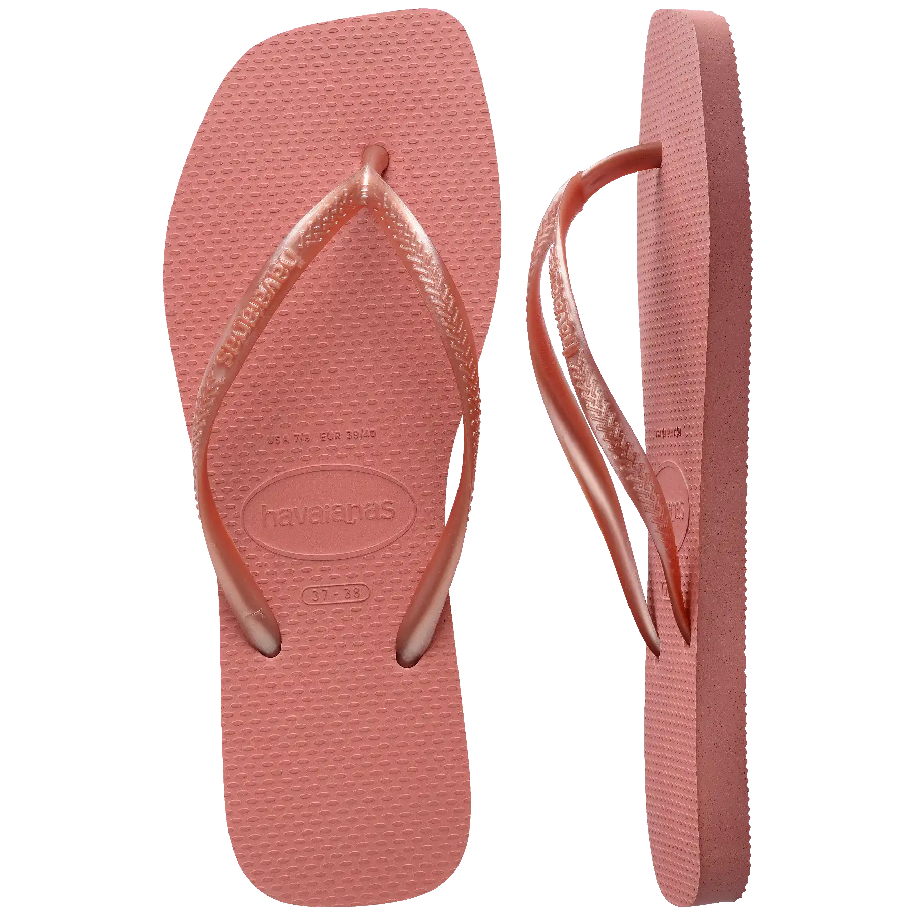 Women's Slim Square Flip Flops Secondary image