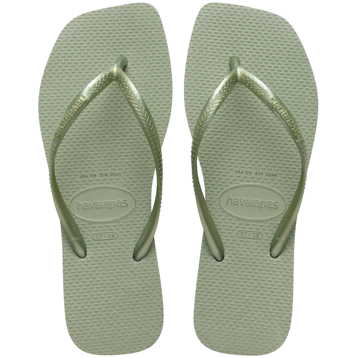 Women's Slim Square Flip Flops Main image