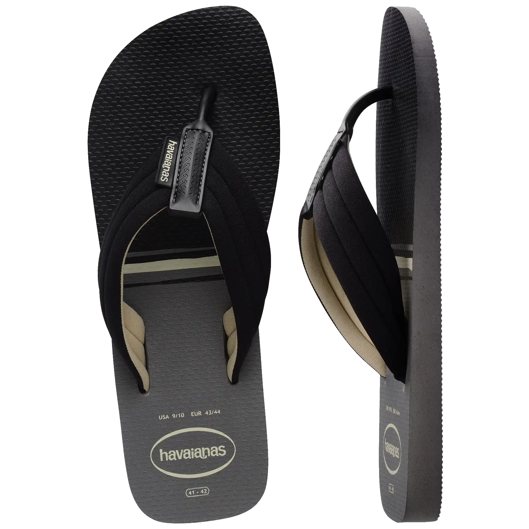 Men's Urban Print Flip Flops Secondary image