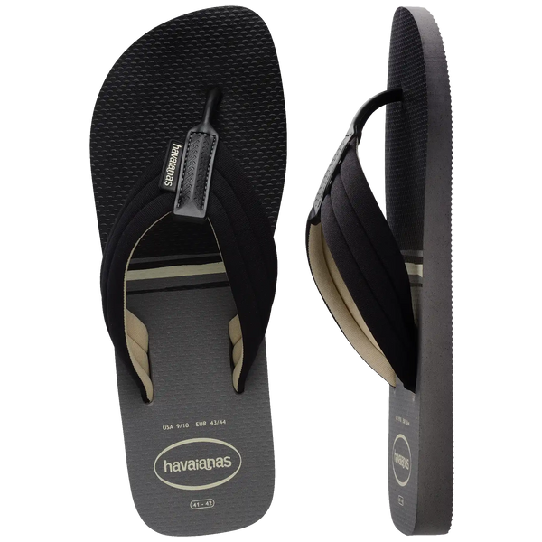 Men's Urban Print Flip Flops