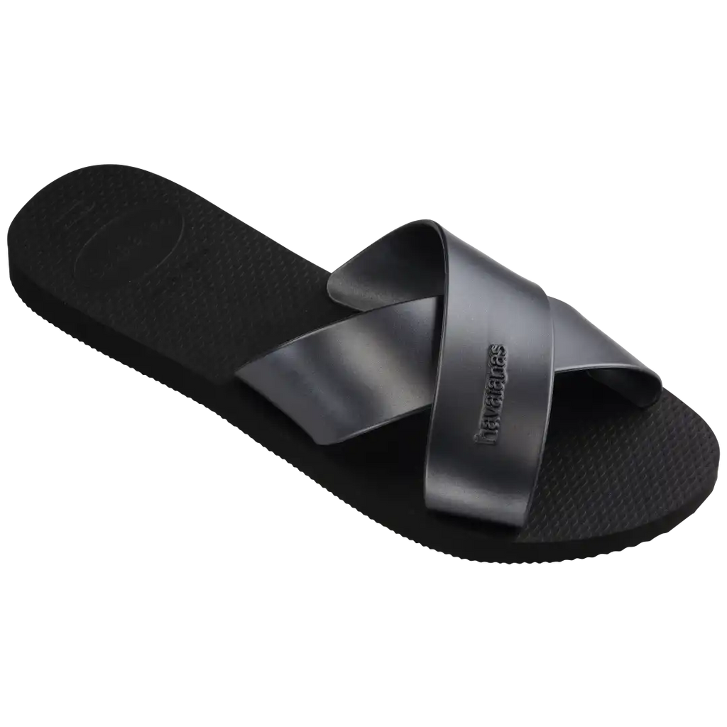 Women's Aqua Metallic Sandals