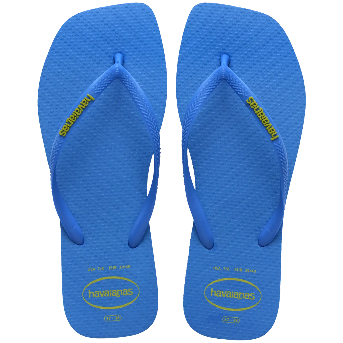 Women's Slim Square Logo Pop Up Flip Flops Main image