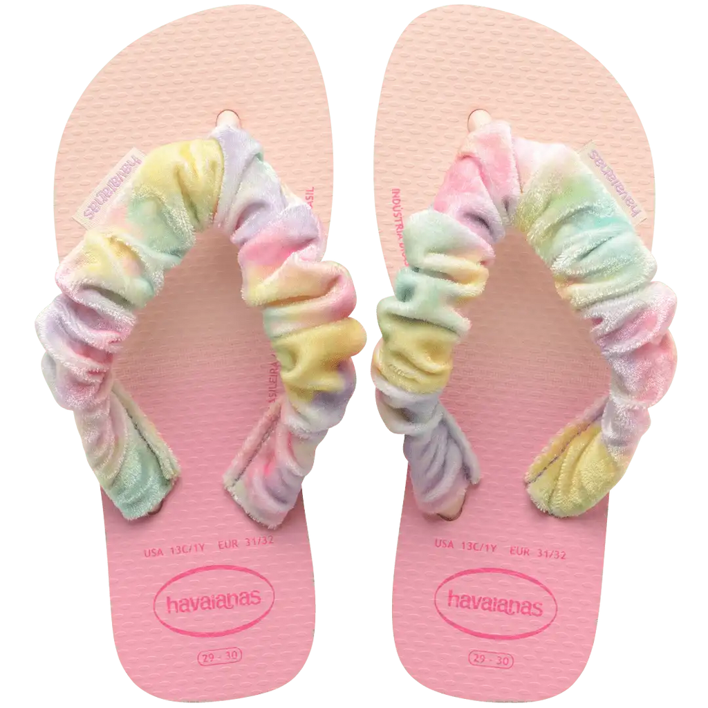 Kids' Fluffy Flip Flops
