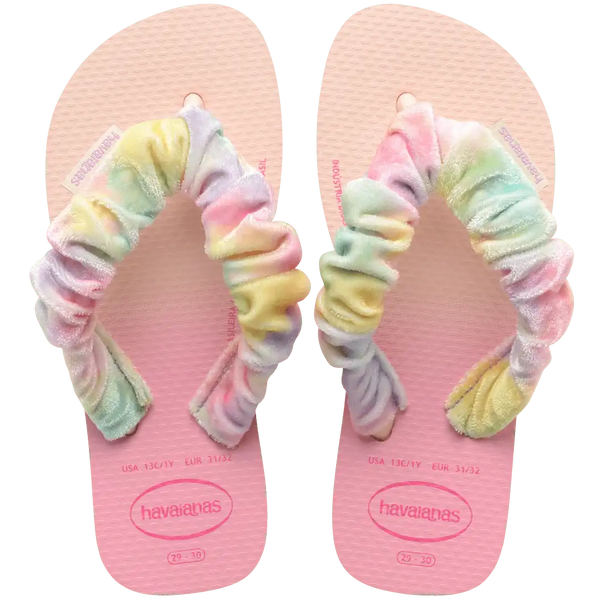 Kids' Fluffy Flip Flops