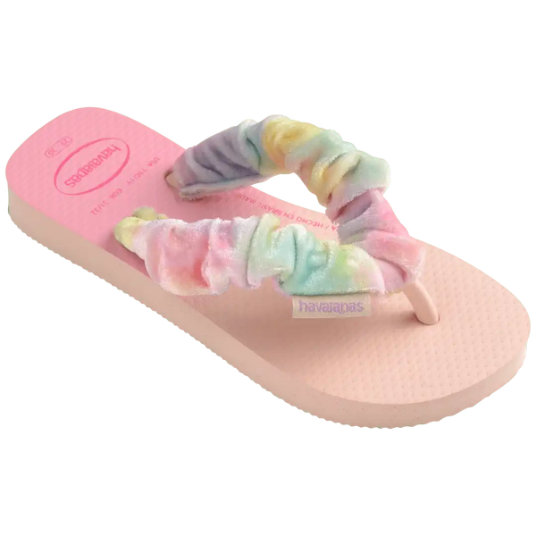 Kids' Fluffy Flip Flops